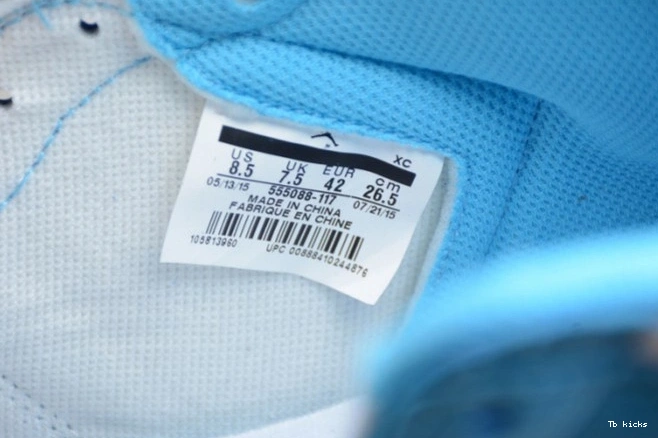 Cheap TBK 555088-117 OG Air Retro Jordan High 1 'UNC' 0820